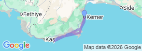 Tour route map