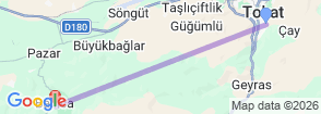 Tour route map