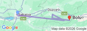 Tour route map
