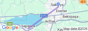 Tour route map