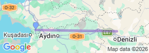 Tour route map