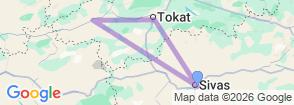 Tour route map