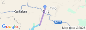 Tour route map
