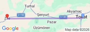 Tour route map