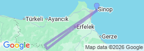 Tour route map