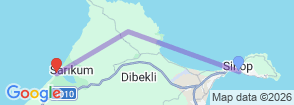 Tour route map