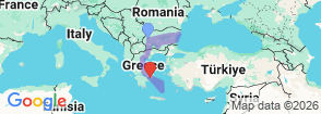 Tour route map
