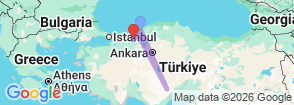 Tour route map