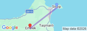 Tour route map