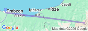 Tour route map
