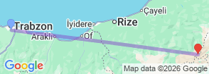 Tour route map