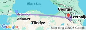 Tour route map