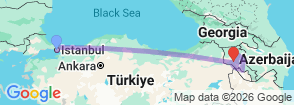 Tour route map