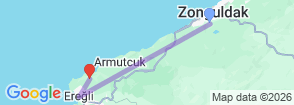 Tour route map