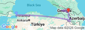 Tour route map
