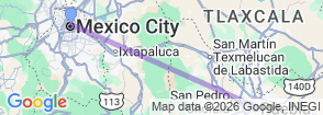 Tour route map