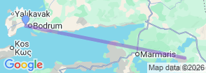 Tour route map