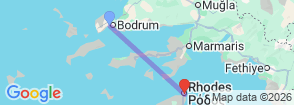 Tour route map