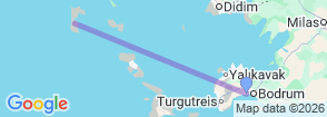 Tour route map