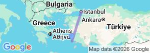 Tour route map