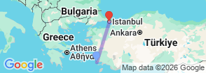 Tour route map
