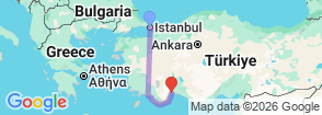 Tour route map