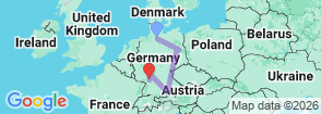 Tour route map
