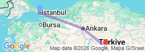 Tour route map