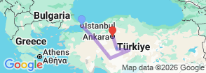 Tour route map