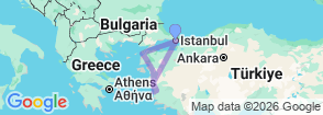Tour route map