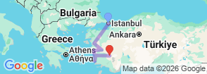 Tour route map