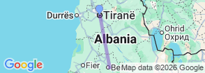 Tour route map