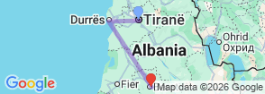 Tour route map