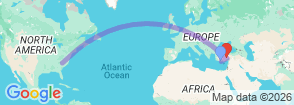 Tour route map