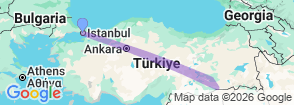 Tour route map