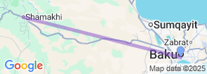 Tour route map