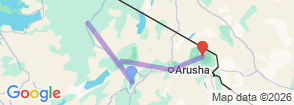 Tour route map