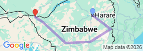 Tour route map