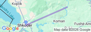 Tour route map