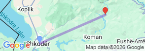 Tour route map