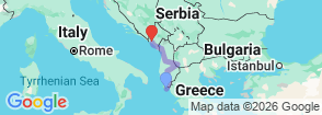 Tour route map