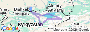 Tour route map