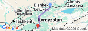 Tour route map