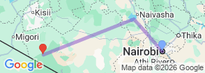 Tour route map