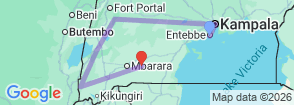 Tour route map