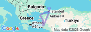 Tour route map