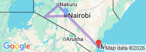 Tour route map