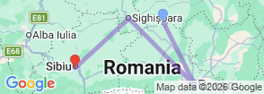 Tour route map