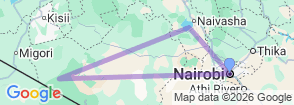 Tour route map