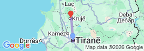 Tour route map